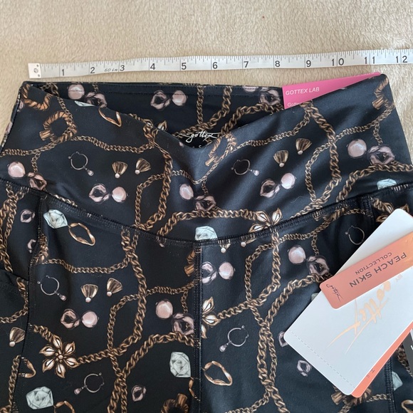 X by Gottex Chain Link Ankle Leggings - Size S - Picture 7 of 11